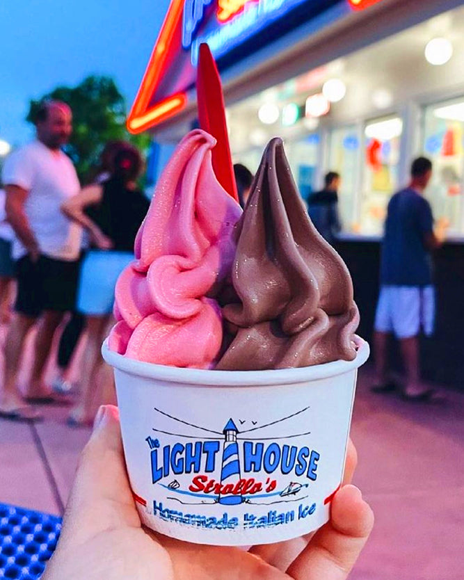 Strollo's Lighthouse Homemade Italian Ice — A Jersey Shore Tradition